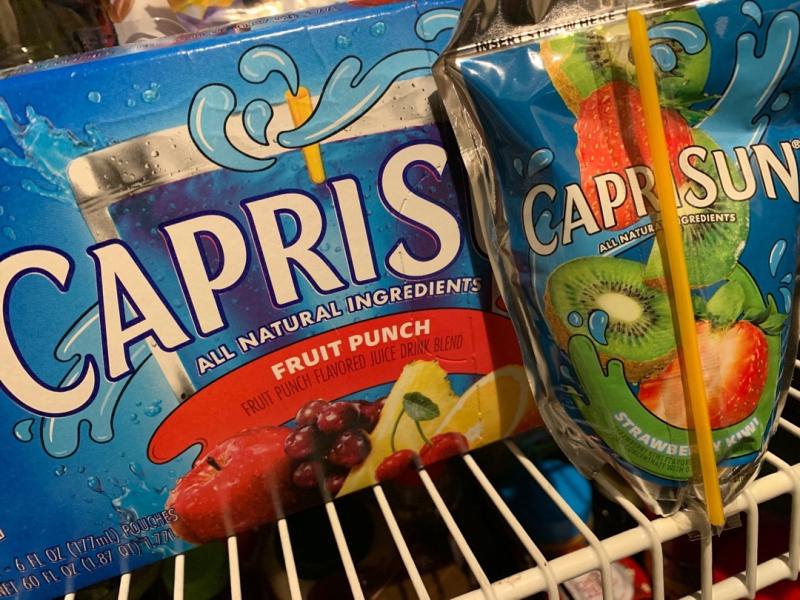 Capri Sun Strawberry Kiwi Flavored Juice Drink Blend, 10 ct Box, 6