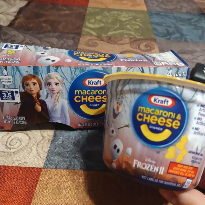Kraft Mac & Cheese Cups Macaroni and Cheese Microwavable Dinner