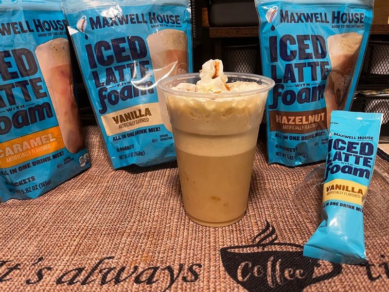 Maxwell House Iced Instant Coffee Drink Mix (5.82 oz) (Caramel Latte)