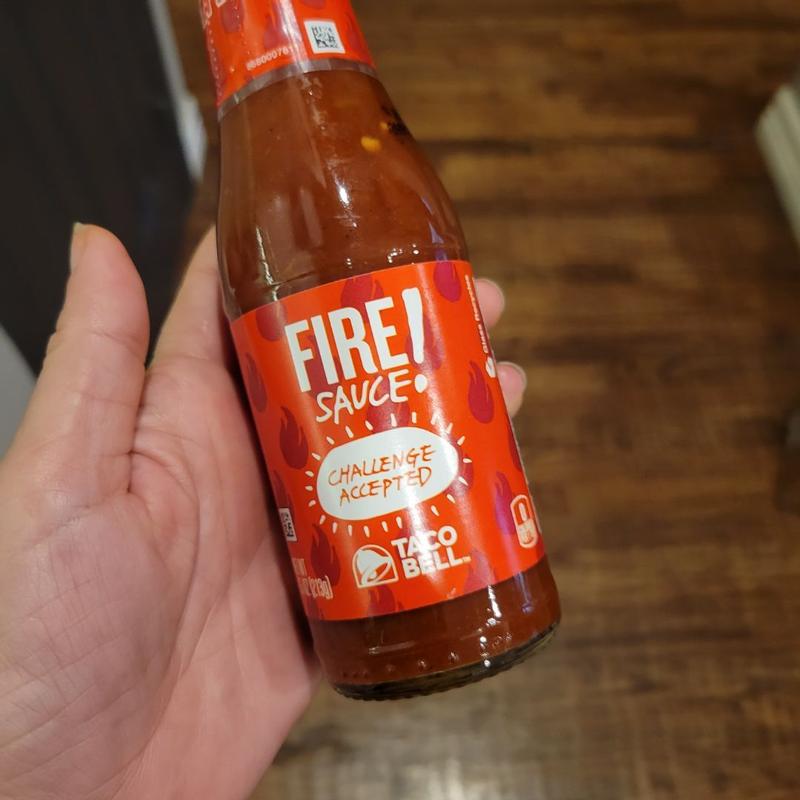 Taco Bell Fire Sauce Challenge Accepted a Kick of Spicy Hot Sauce