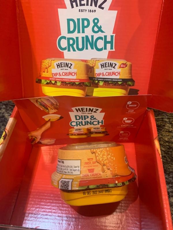 Heinz Dip & Crunch Secret Sauce & Potato Crunchers, 2.75 oz