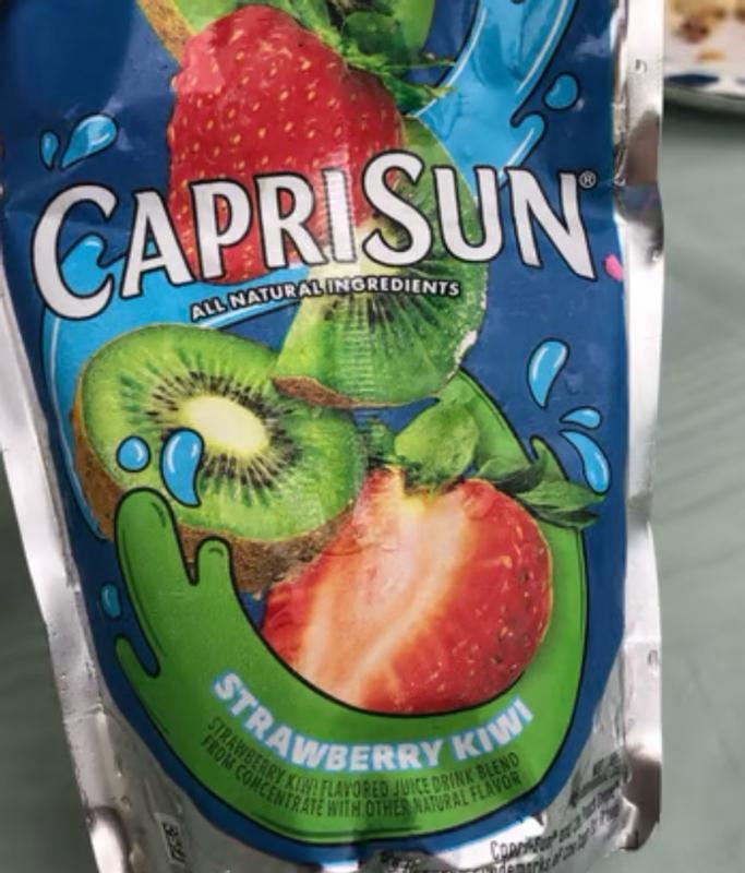 Capri Sun Strawberry Kiwi Flavored Juice Drink Blend, 10 ct Box, 6