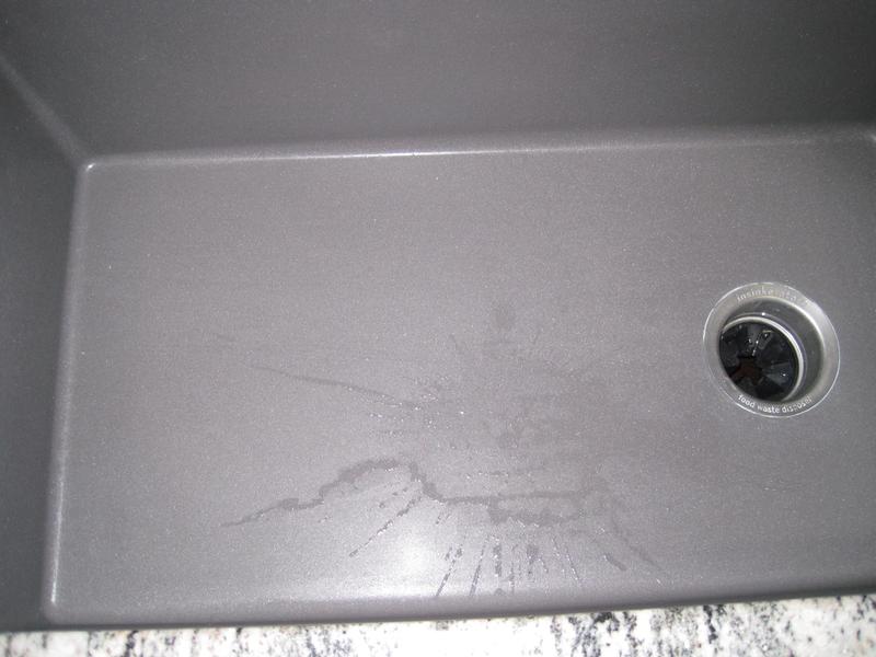 33-Inch Drop-In Granite 60/40 Double Bowl Kitchen Sink in Black