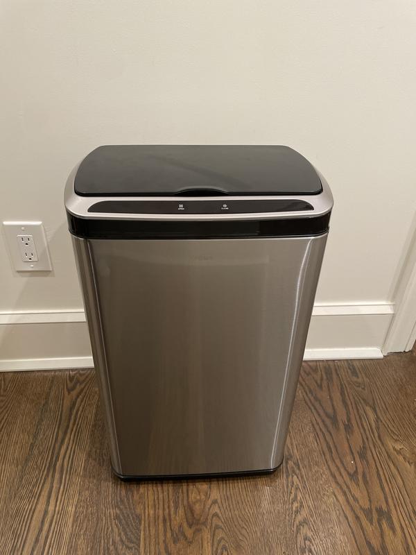 Kraus KTCS-10 13 Gallon Touchless Motion Sensor Trash Can