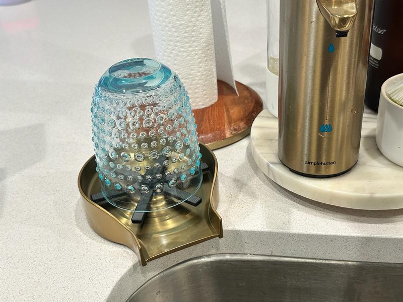 Kraus CleanMate Glass Rinser for Kitchen Sink in Spot-Free Brushed ...