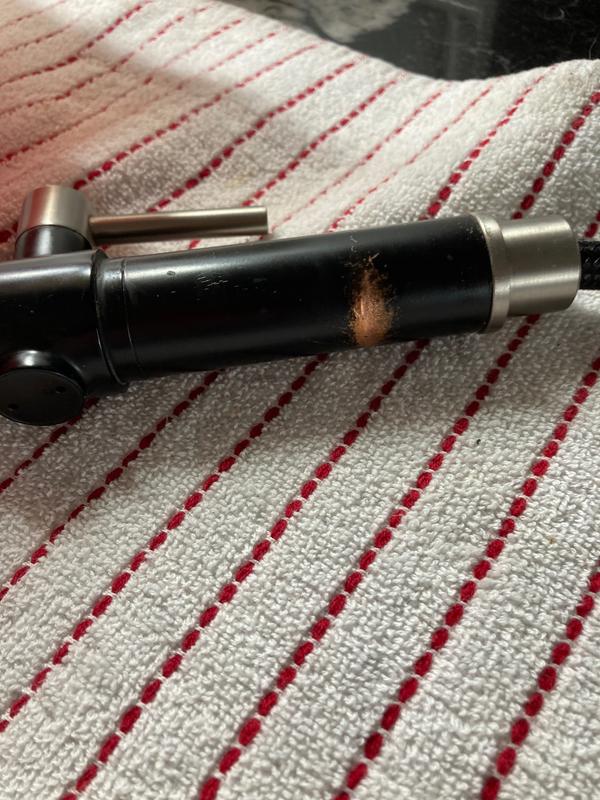 bad finish - if it scratches within a year :(