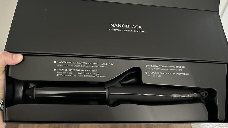 NANOBLACK 1 ¼'' Curling Iron