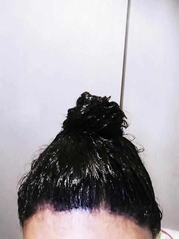 Black hotsell hair glaze