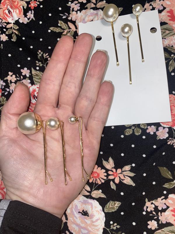 Pearl Party Bobby Pins