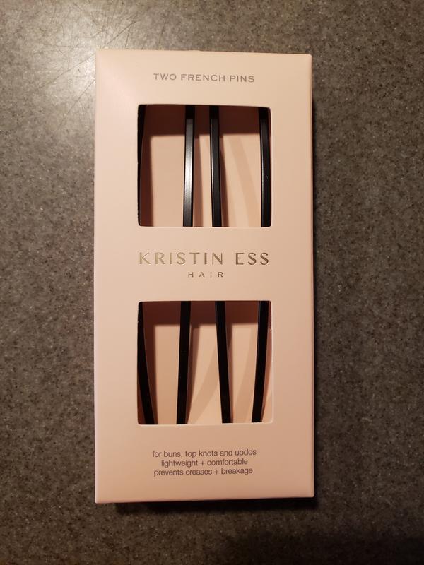 French Pin Set Matte Black – Kristin Ess Hair