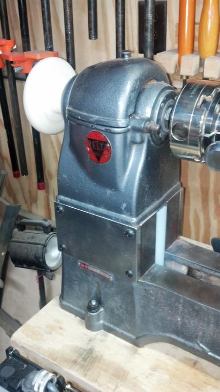 Rebuilt a old lathe and had years of corrosion to get through