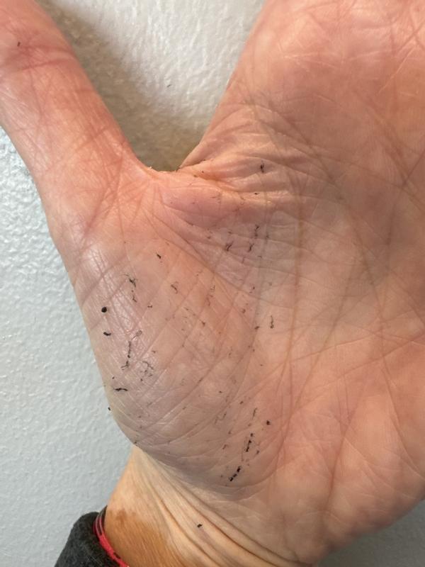 Photo submitted with review of product