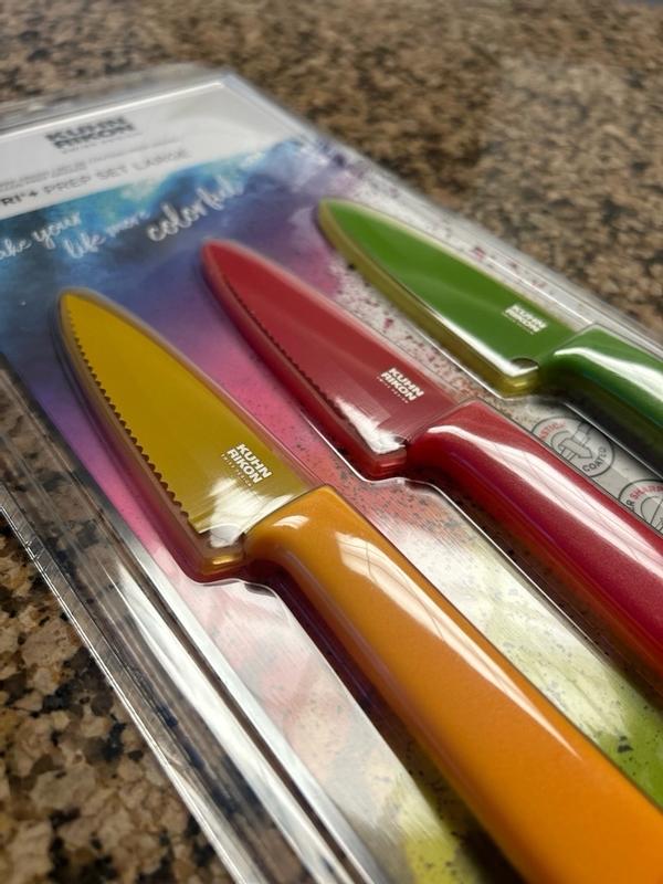 Customer photo for "COLORI®+ set prep knives 3pcs"