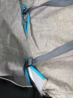 Not quite wide enough between zips to get seat belt in and have all of seat covered.
