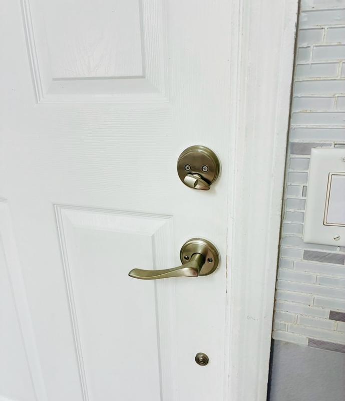 Kwikset Signature Series Prescott Venetian Bronze Single-Cylinder