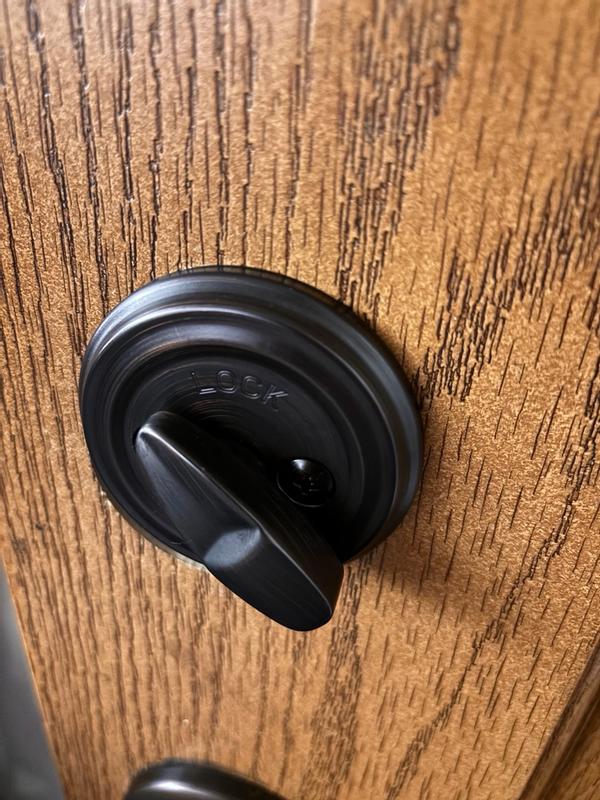 Kwikset Signature Series Austin Venetian Bronze Single Deadbolt