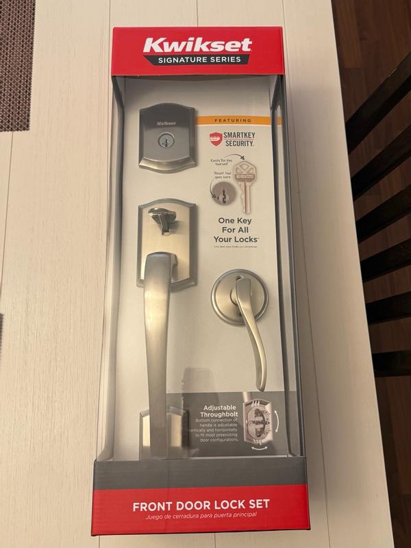 Kwikset Signature Series Prescott Venetian Bronze Single-Cylinder