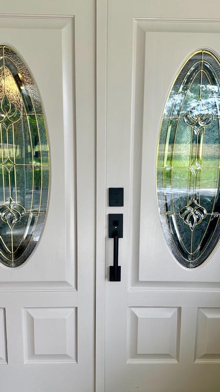 Satin Nickel San Clemente Pull (Exterior Only) | Kwikset
