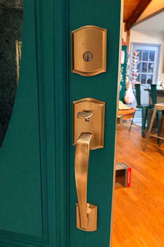 Kwikset Signature Series Prescott Venetian Bronze Single-Cylinder