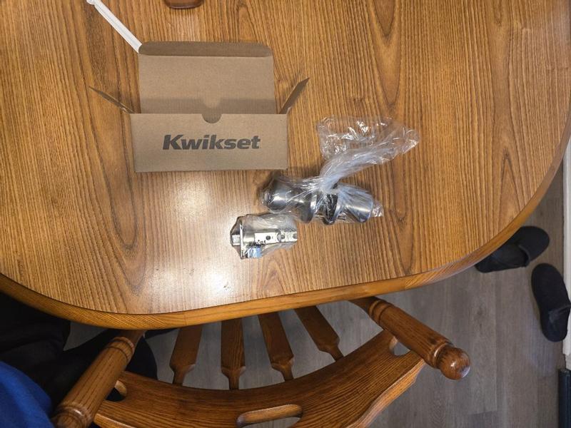 Satin Nickel Tylo Knob - Pull Only | Kwikset