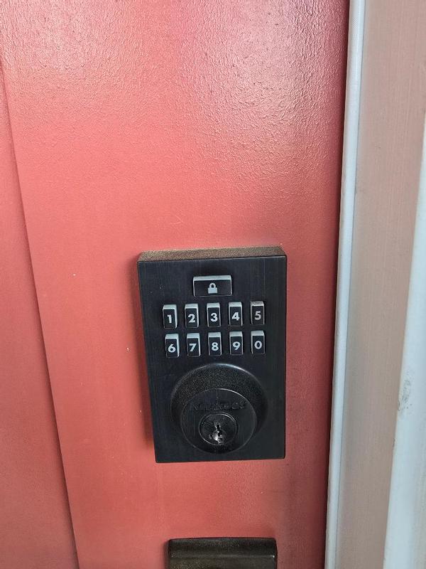 Satin Nickel 914 SmartCode Contemporary Electronic Deadbolt with Z