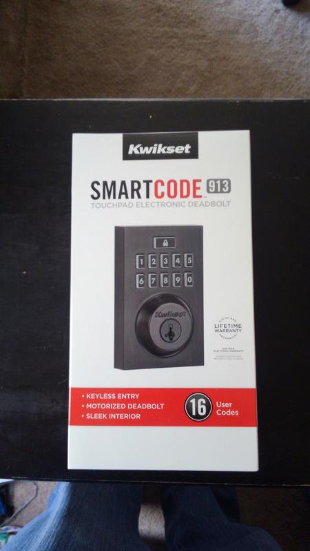 Kwikset - 99130-009 - Kwikset SmartCode 913 Contemporary Electronic