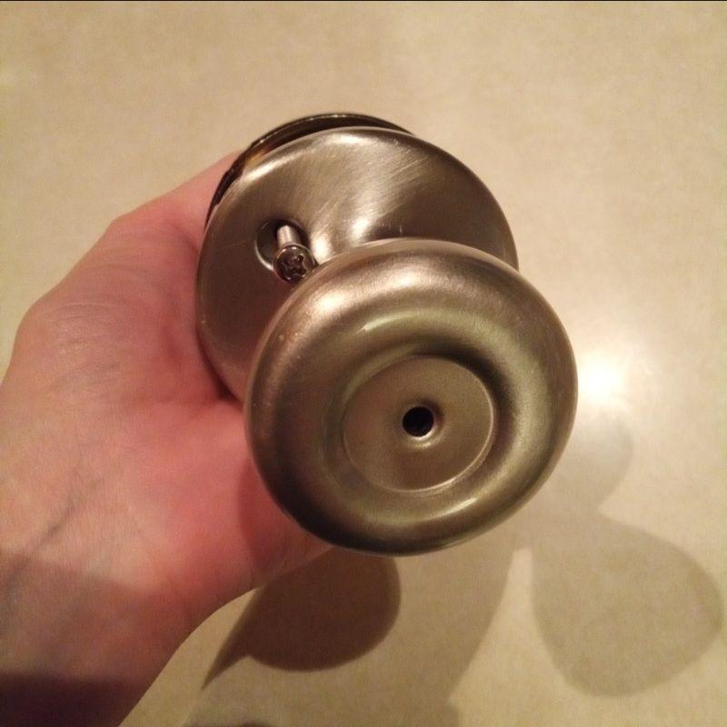 Satin Nickel Tylo Knob - Pull Only | Kwikset