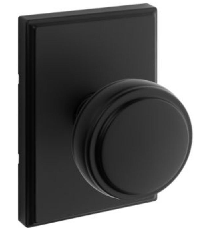 Satin Nickel Sora Knob (Rectangle) - Pull Only | Kwikset