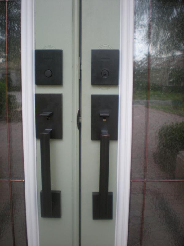 Kwikset 98180 020 San Clemente Front Handleset With Halifax Door