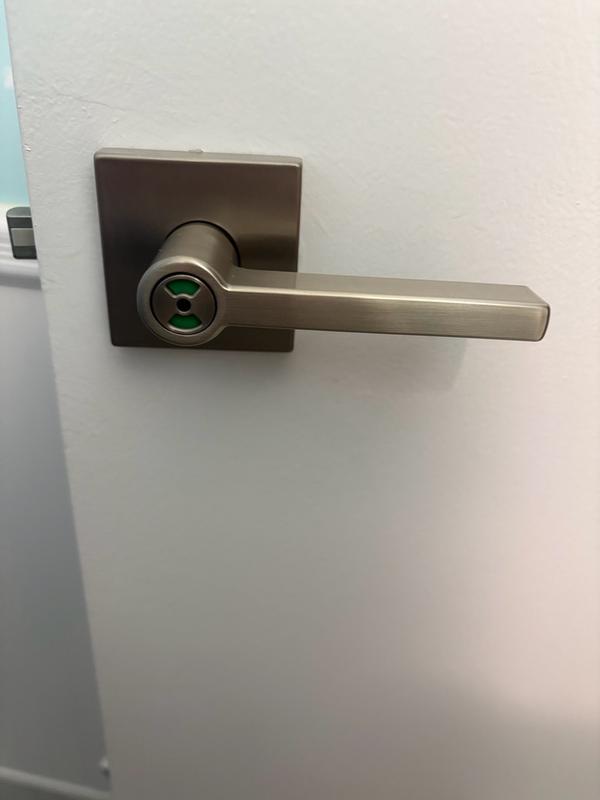 Kwikset Halifax Square Venetian Bronze Keyed Entry Door Handle