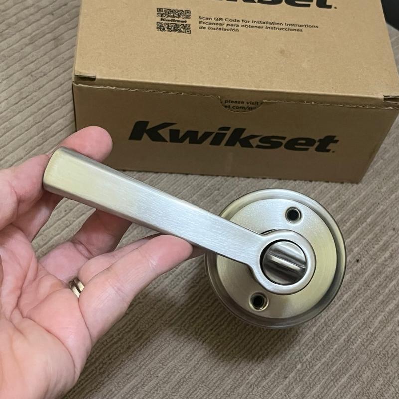 Kwikset Trafford Venetian Bronze Reversible Hall Closet Bedroom