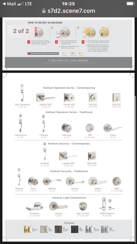 Satin Nickel Polo Security Set - Deadbolt Keyed Both Sides - with