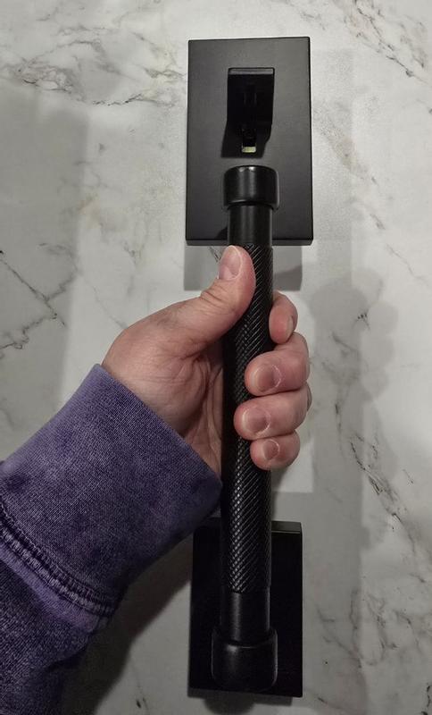 Satin Nickel Prava Handle (Exterior Only) | Kwikset