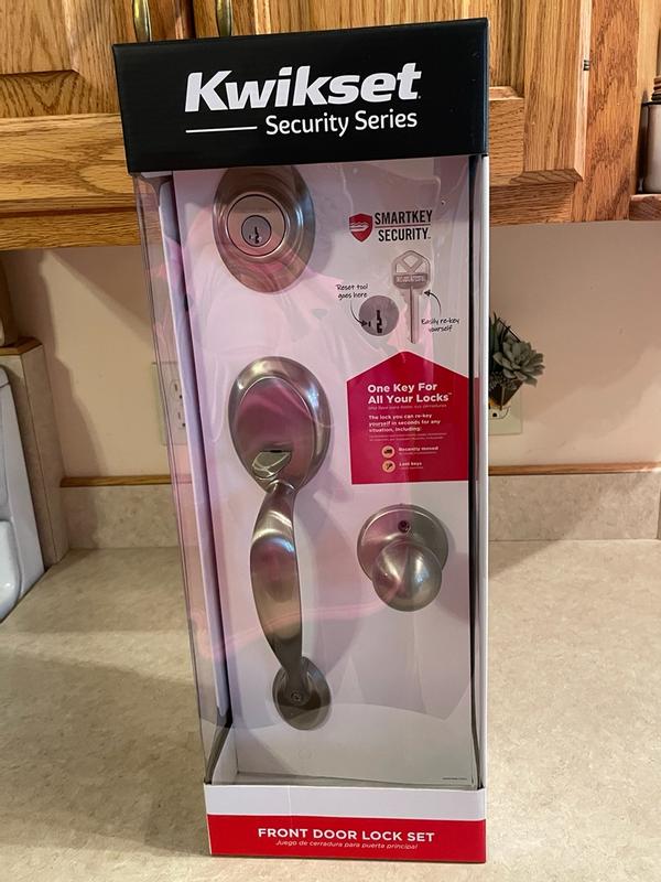 Kwikset Dakota Venetian Bronze Dummy Door Handleset Less Interior