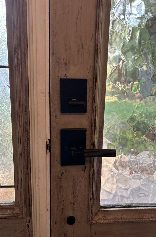 Satin Nickel San Clemente Handle (Exterior Only) | Kwikset