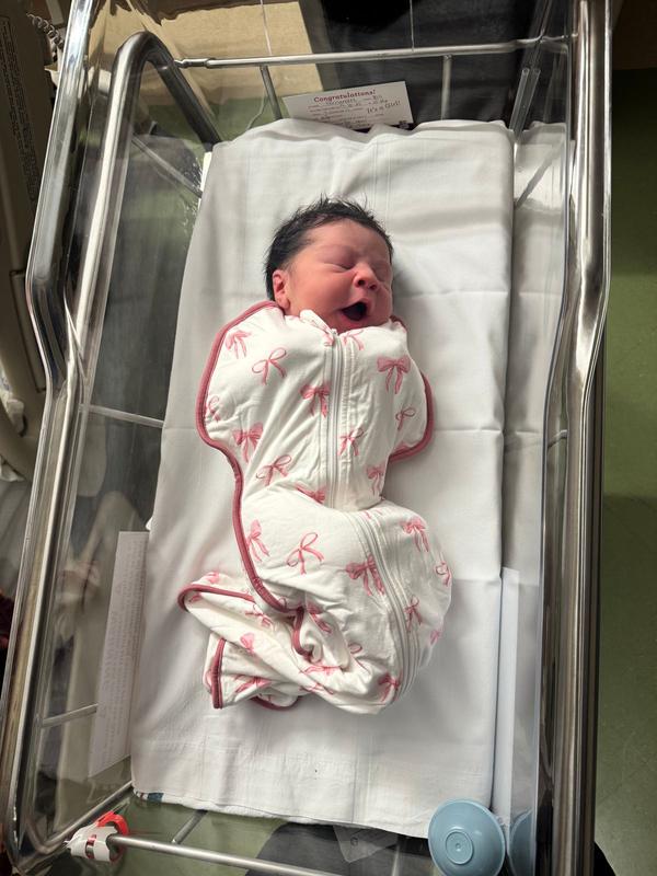 Customer photo for "Perfect swaddle"