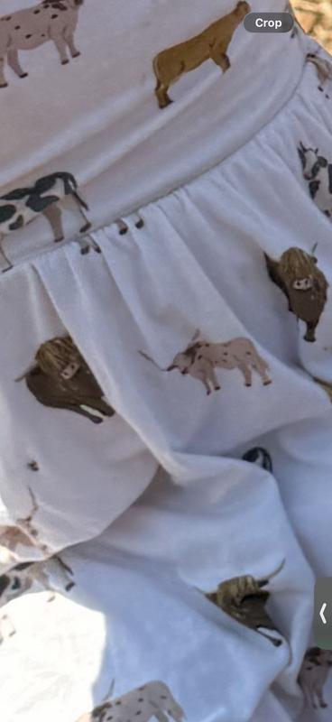 Customer photo for "Moo is my favorite print- of all time"