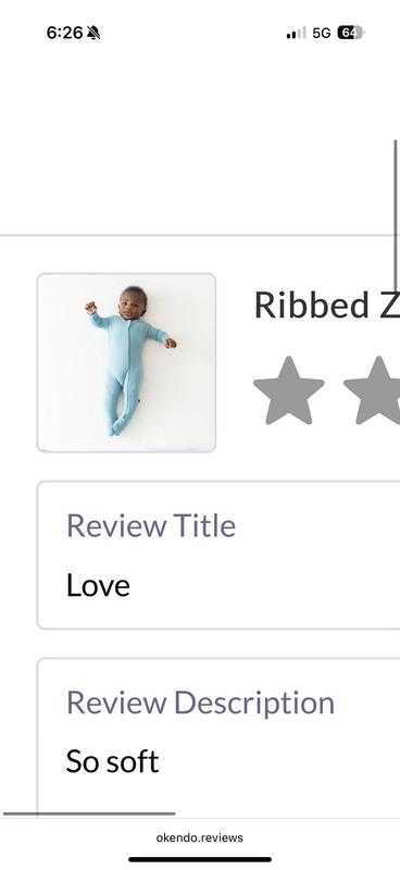 Unisex Zip Up Ribbed Footie - Baby
