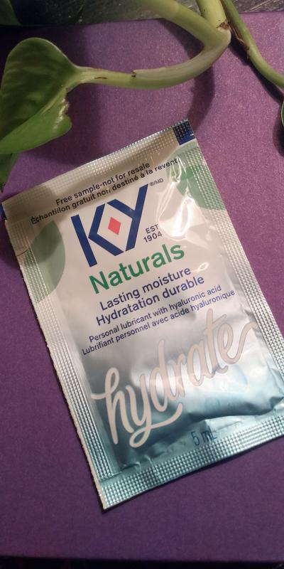 K-Y Natural Feeling Moisture Plus Lubricant