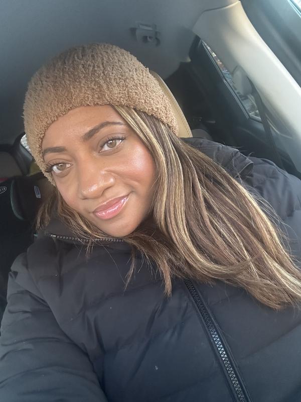 Used the brush to apply my skin tint