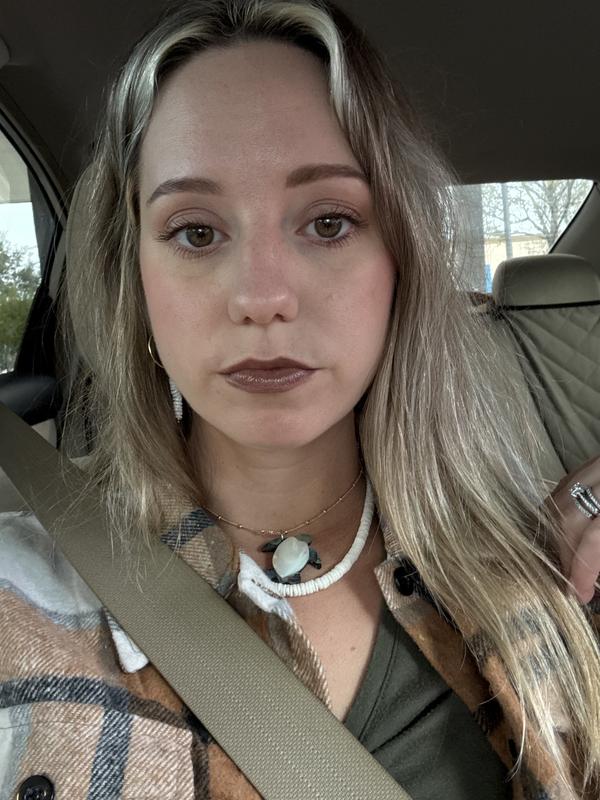 Laid over with a clear gloss