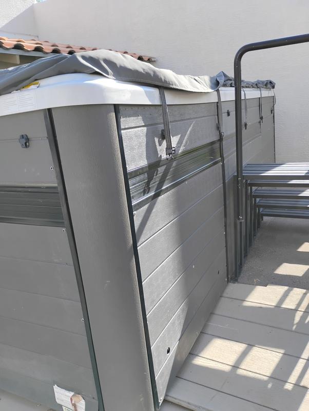 H2X Challenger 15D with Temp+ Control Swim Spa