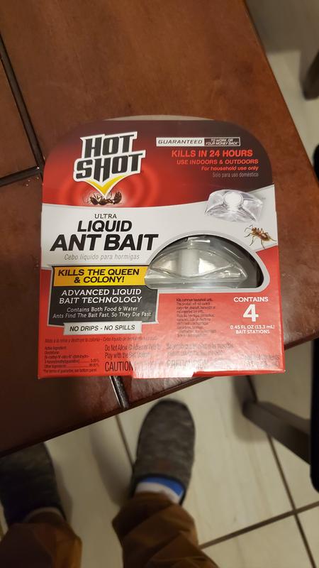 Hot Shot Ultra Liquid Ant Bait, 4 Count