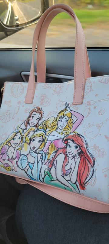 Loungefly Disney Princesses Sketch Pastel Colors All Over Print Womens  Double Strap Shoulder Bag Purse - Yahoo Shopping