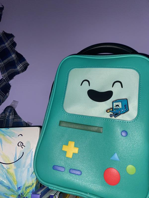 Adventure Time BMO Pin Collector Lunch Bag | Hot Topic display picture 1