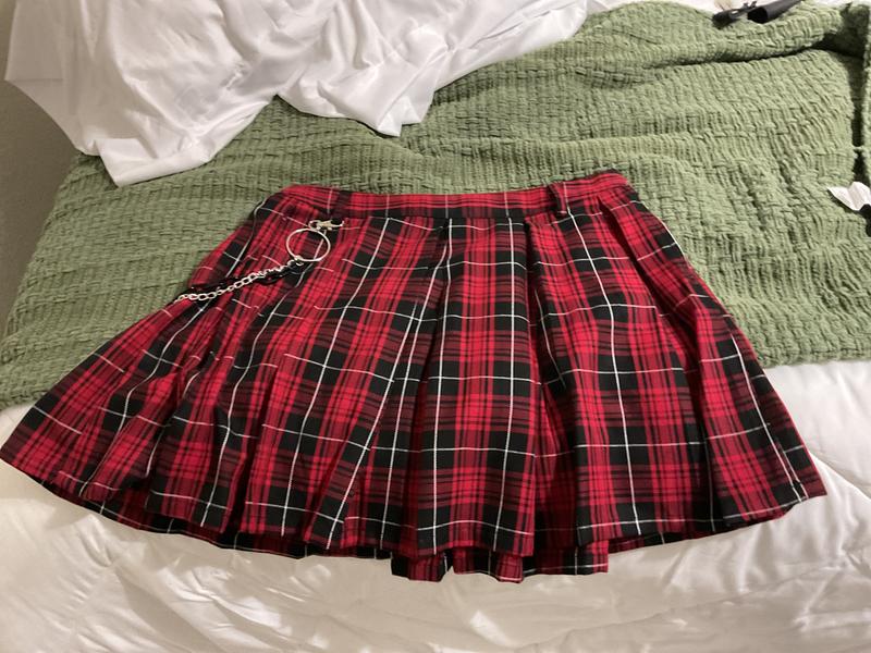 haek check pleated skirt【red】 CAROLINE-CTN-REDGI_063_x280.