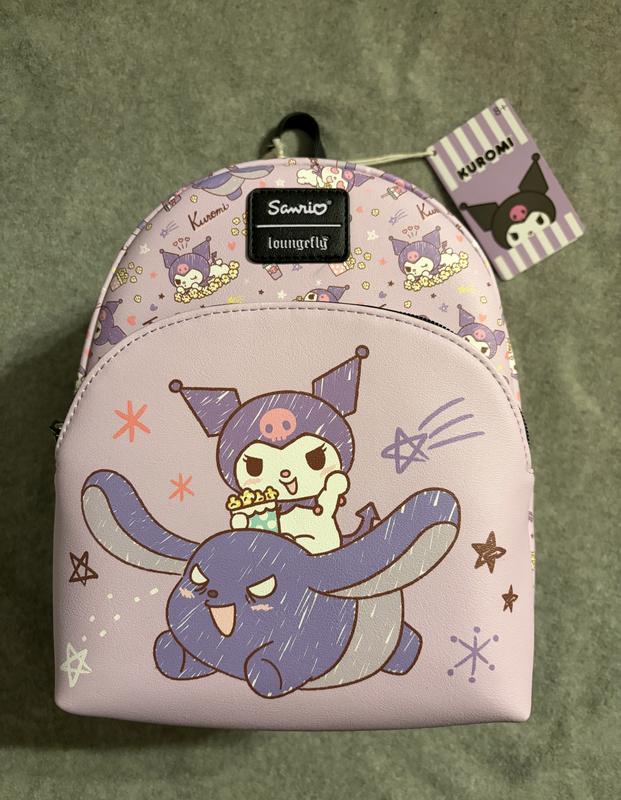 Loungefly Kuromi Baku Snacks Backpack - Lavender Delight 33777986_hi main image 4
