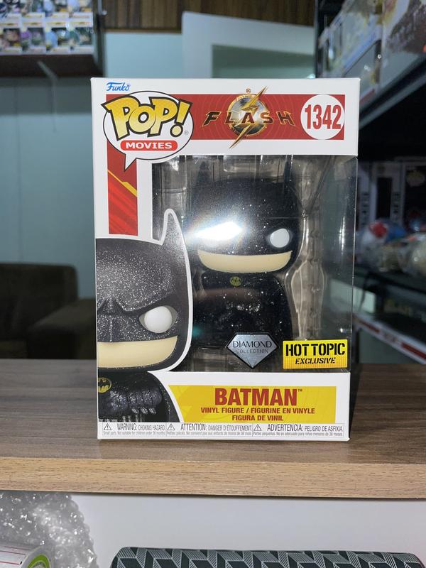 Funko DC Comics The Flash Diamond Collection Pop! Movies Batman Vinyl  Figure Hot Topic Exclusive