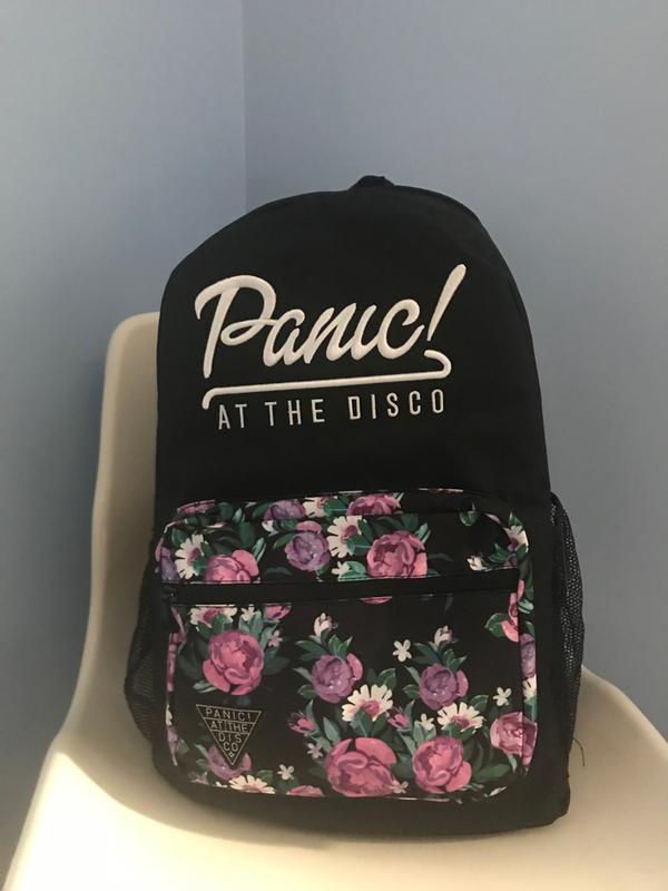 Hot topic panic 2025 at the disco backpack