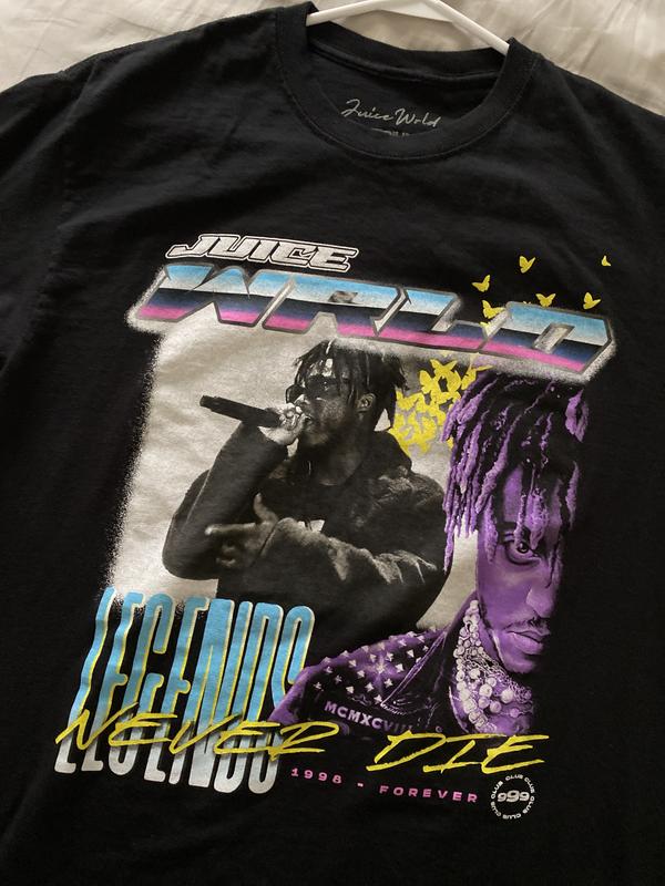 Tee Shirt Oversize Juice Wrld, Juice Wrld Shirt Hot Topic